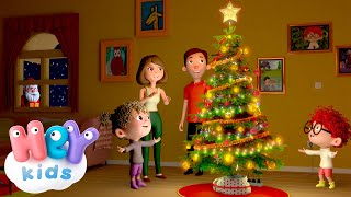 Trim the tree 🎄🎅 Christmas song for Kids | Traditional Christmas Carols | HeyKids Nursery Rhymes