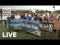 Greta Thunberg Protests Outside Trump White House for Climate Action | NowThis