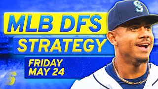 MLB DFS Today: DraftKings & FanDuel MLB DFS Strategy (Friday 5/24/24)