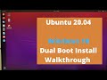 How to Install Ubuntu 20.04 alongside Windows 10 for Dual Boot | Step by Step Walkthrough