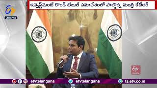 Minister KTR Pitches For Telangana | As Most Favorable Investment Destination | At London Roundtable