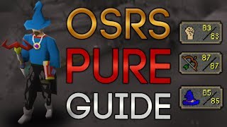 Easiest way to Build a Pure (OSRS Pure Guide)