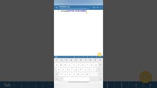 PROGRAM TO INPUT A NAME AND PRINT MESSAGE "GOOD MORNING ALONG WITH NAME"||#python#pythonprogramming