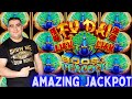 Over 100x BIG JACKPOT On Fu Dai Lian Lian Peacock Slot Machine