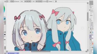 speedpaint- sagiri (eromanga sensei)