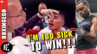 BREAKING!!! Errol Spence BEAT SICK Mikey Garcia, says MG, SHOWS DOCTOR'S NOTE!