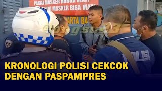 Kronologi Cekcok Polisi dengan Paspampres di Penyekatan PPKM Darurat