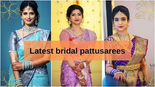 Try these trendy pattu sarees |Latest kanchi tissue sarees |bridal sarees  | Indian Fashion Trends|