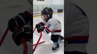 3-year-old Liam’s 4th week on Balance Blades hockey skates.