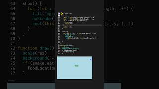 Let's Code Snake in JavaScript (Part 7): #p5js #javascript #codingtutorial