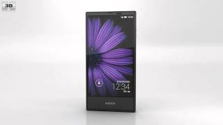 Sharp Aquos Serie mini SHV31 Black 3D model by 3DModels.org