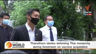 Thanathorn denies defaming Thai monarchy during livestream on vaccine acquisition