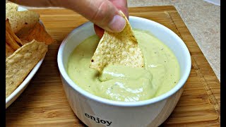 CREAMY GREEN SALSA Recipe | Mexican Restaurant Style Green Sauce Recipe