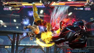 Tekken 8 Law VS King Quick Match 1.11 Patch