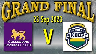 VAFA - Collegians V St Kevins - GRAND FINAL on 24 September 2023 at Elsternwick Park