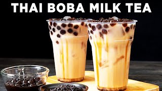 Thai Boba Milk Tea
