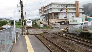 885系特急ソニック 暘谷駅通過 JR Kyushu Limited Express \