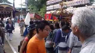 四谷・須賀神社　例大祭２０１５　連合神輿渡御　宮入　坂町　２０１５．６．７