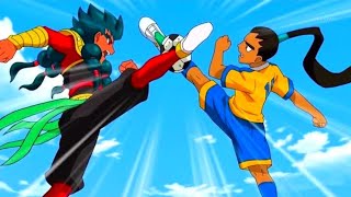 ابطال الكرة الفرسان فريق زنارك😈 ضد فريق النسور🦅 تبع بيان | inazuma eleven 2013⚽️🫀🔥🤯