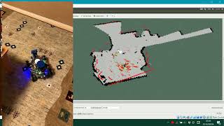 Autonomous navigation robot with ROS (Raspberry pi 3 B+ + YDLIDAR X4)