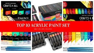 ✔️ TOP 10 BEST ACRYLIC PAINT SET 🛒 Amazon 2019