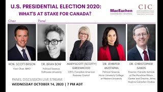 U.S. Presidential Election 2020: What's at Stake for Canada?