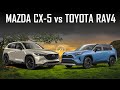 MAZDA CX-5 vs TOYOTA RAV4 // WHICH IS BETTER? // 5 KEY FACTORS TO HELP YOU DECIDE WHICH TO BUY