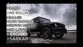 Non stop Gangster songs Daku lofi We Rolin Sarkar lofi No love #lofisongsmashup #gangstersong