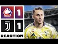 Disappointing result! - Lille 1-1 Juventus Match Reaction