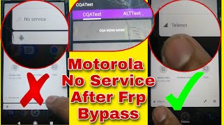 Motorola No Service Problem Solution | Motorola Phones No Service Problem Fixed | Galaxy Mobile Tech