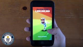 Subway Surfers OFFICIAL WORLD RECORD - 2,050,005,000 points