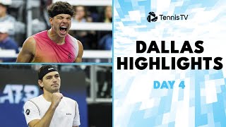 Fritz, Shelton, Paul, Ruud \u0026 Shapovalov Highlight the Action | Dallas 2025 Day 4 Highlights