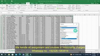 Exp22_Excel_Ch05_ML1_RealEstate | Excel Chapter 5 Mid-Level 1 - Real Estate