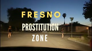 Driving through Fresno’s Prostitution Zone on a Monday night.