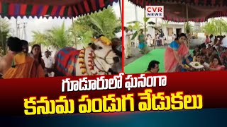 గూడూరులో ఘనంగా కనుమ పండుగ వేడుకలు | Kanuma Festival |  CVR News