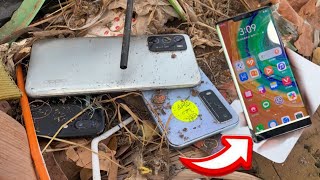 😍Lucky Day!! i Found Huawei Mate 30Pro , iPhone 7 Plus & More! Restoration Broke