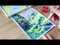 testing the himi jelly gouache paint set