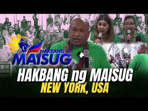 LUMALAWAK na mga MAISUG sa NEWYORK! PINANGUNAHAN ni KA Eric HAKBANG ng MAISUG sa AMERICA!