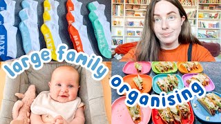 LARGE FAMILY ORGANISATION HACK | Mom of 10 w/ Twins + Triplets