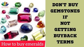 how to buy emeralds || certified Zambian and Columbian || with buyback guarantee || #viral #