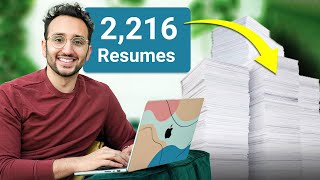 I Read 2,216 Resumes. Here’s How You Stand Out 🚀