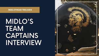 Midlothian Trojans Captains: Staib, Richburg and Pomeroy interview w/ Jakob Vaughan