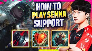 LEARN HOW TO PLAY SENNA SUPPORT LIKE A PRO! - T1 Keria Plays Senna Support vs Nautilus! |