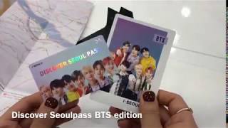 【LANDY玩韓國】2019韓國旅遊必備：DISCOVER SEOUL PASS BTS EDITION 防彈少年團特別版首爾轉轉卡24小時