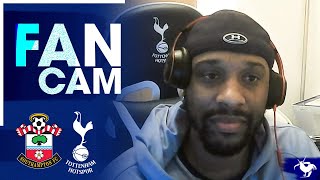 "IM DONE WITH THESE PLAYERS!" Southampton 3-3 Tottenham [Marlon FAN CAM @southviewscoys ]