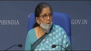 FM Nirmala Sitharaman Press Conference |Rs 20 lakh crore economic package || Sakshi  TV