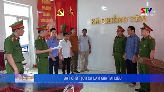 Bắt chủ tịch xã làm giả tài liệu