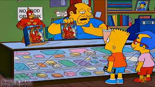 THE SIMPSONS - Milhouse And Bart Banned in this World !