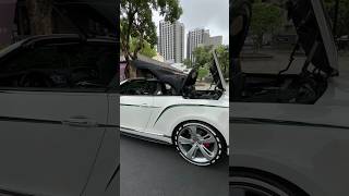 敞篷收起來！#shorts #youtube #熱門 #reels #vlog #video #假日 #台南 #車子 #超跑 #敞篷車 #賓利 #bentley #car