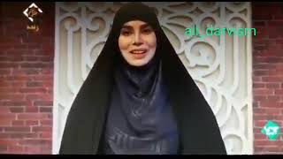 سوتین مجری باز شد باز شدن سوتین مجری شبکه قرآن به صورت زنده